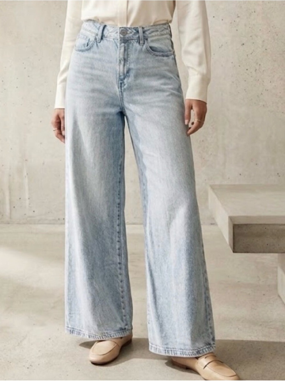 Sincerely Jules Wide Leg Jeans High Waist Size 5/27